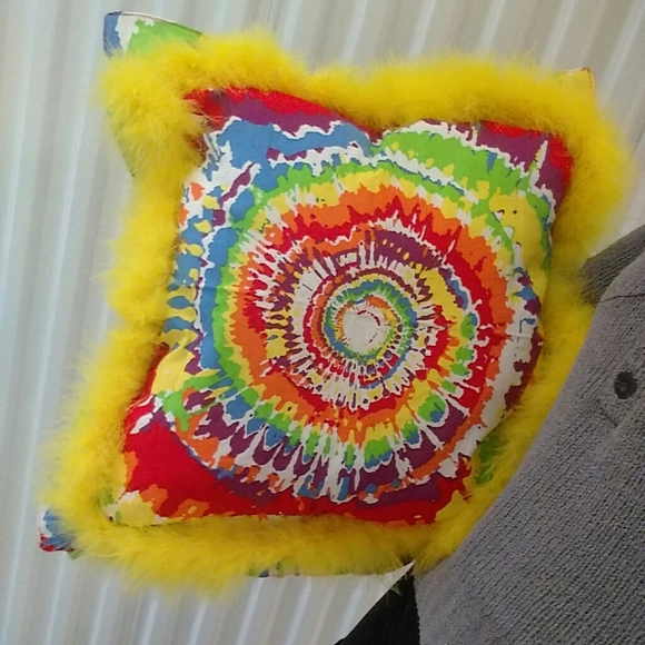 Available soon .Reversible watermelon and graffiti pillow - Picture 4 of 13